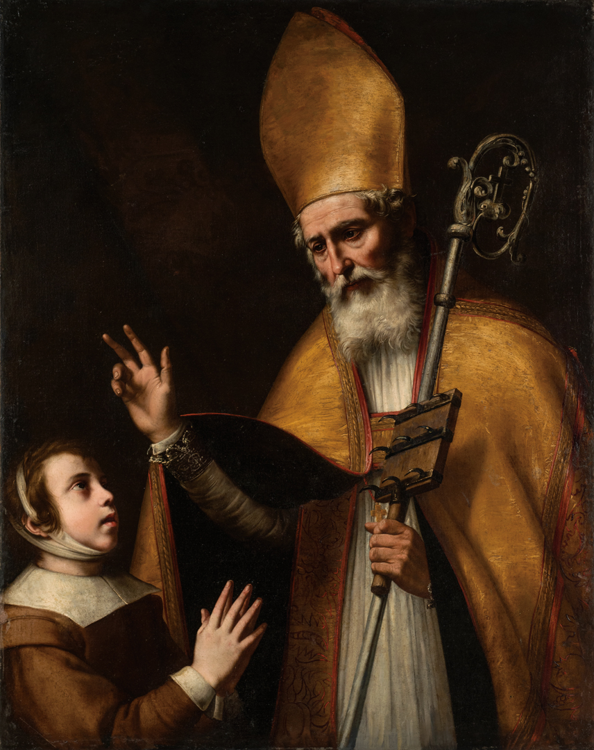 The Blessing of St. Blaise by Filippo Vitale