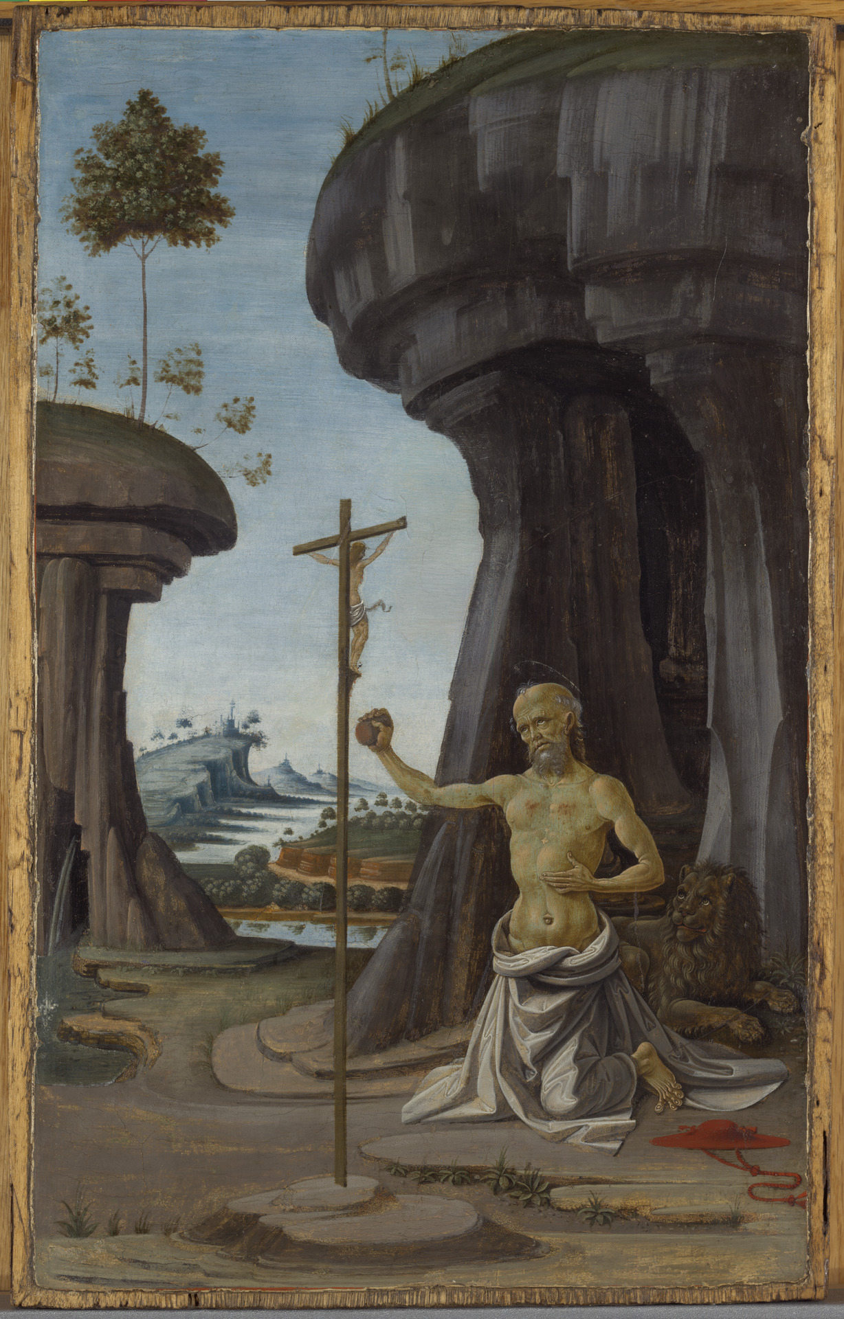 Penitent Saint Jerome by Fiorenzo di Lorenzo