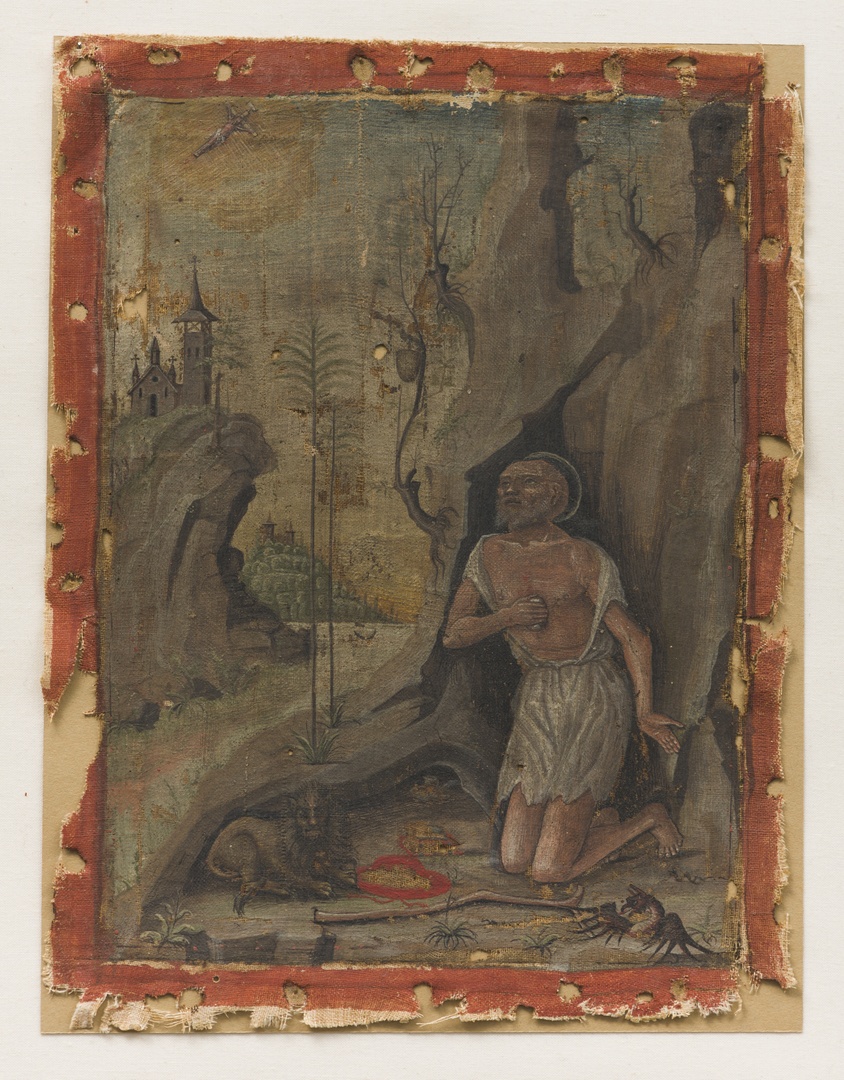 Saint Jerome in the desert by Fiorenzo di Lorenzo