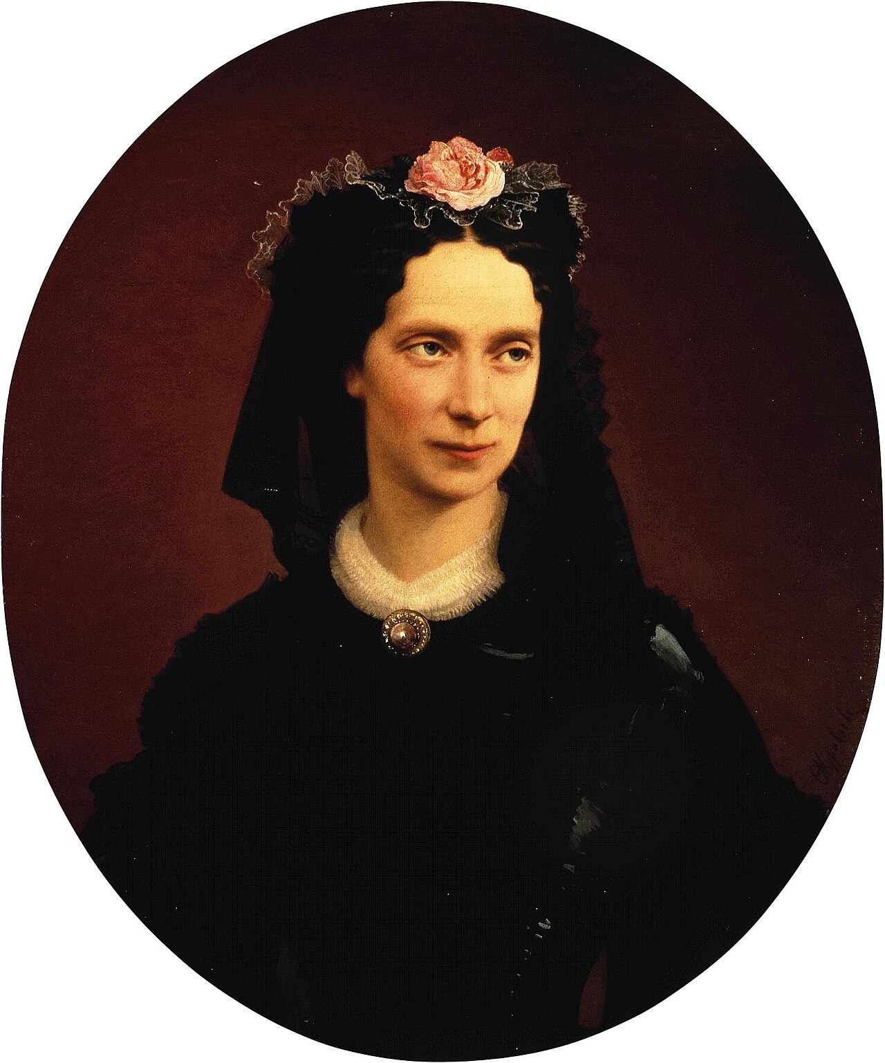 Portrait of Empress Maria Alexandrovna by Firs Zhuravlev