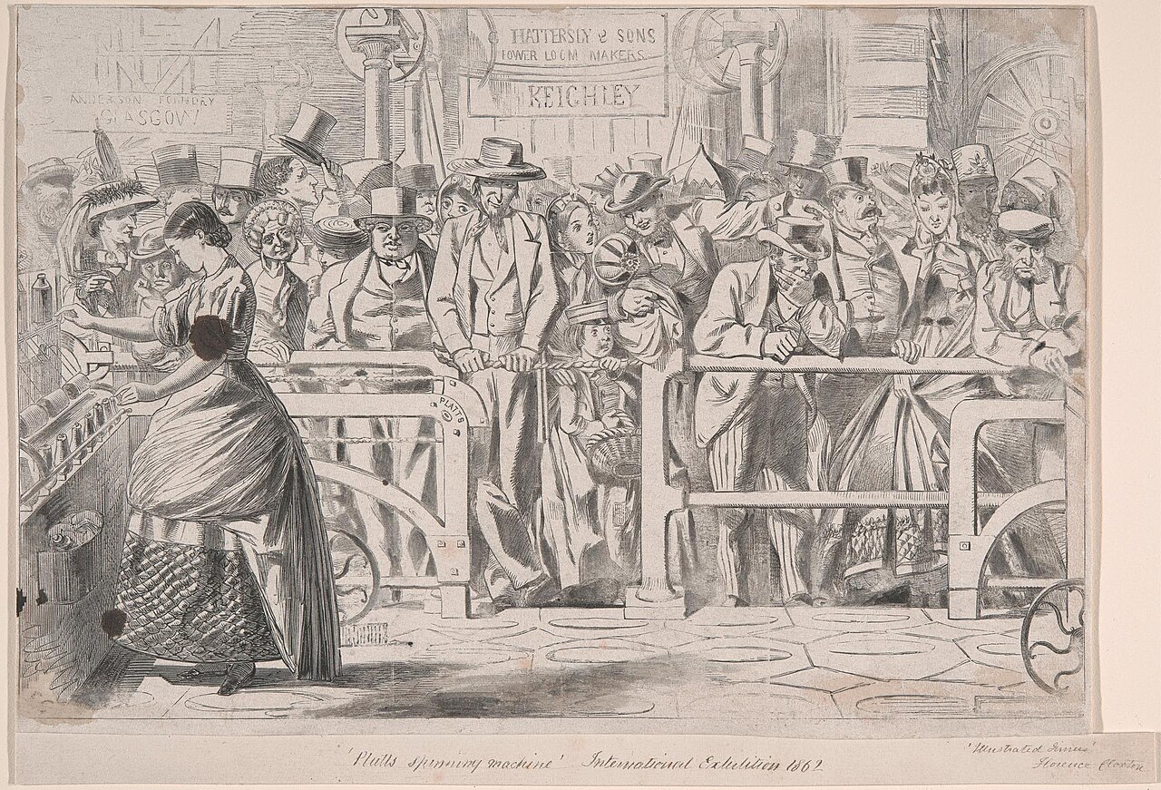 Platts Spinning Machine by Florence Claxton