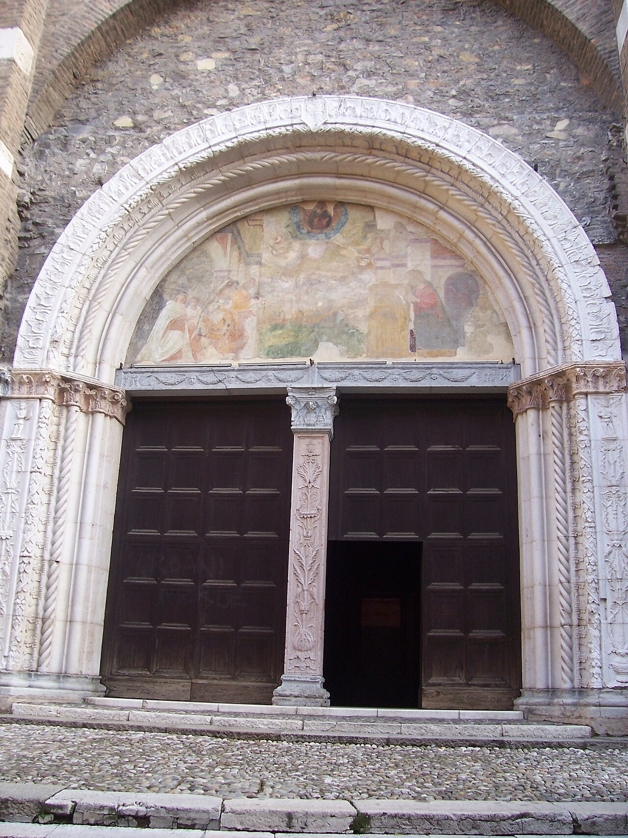 Annunciation by Floriano Ferramola