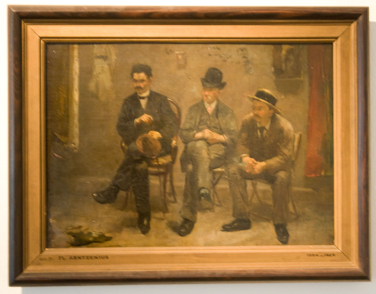 Prior to the exhibition by Floris Arntzenius