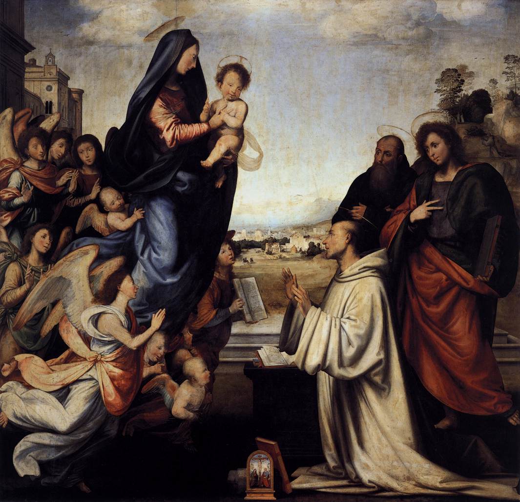 The Vision of Saint Bernard by Fra Bartolomeo