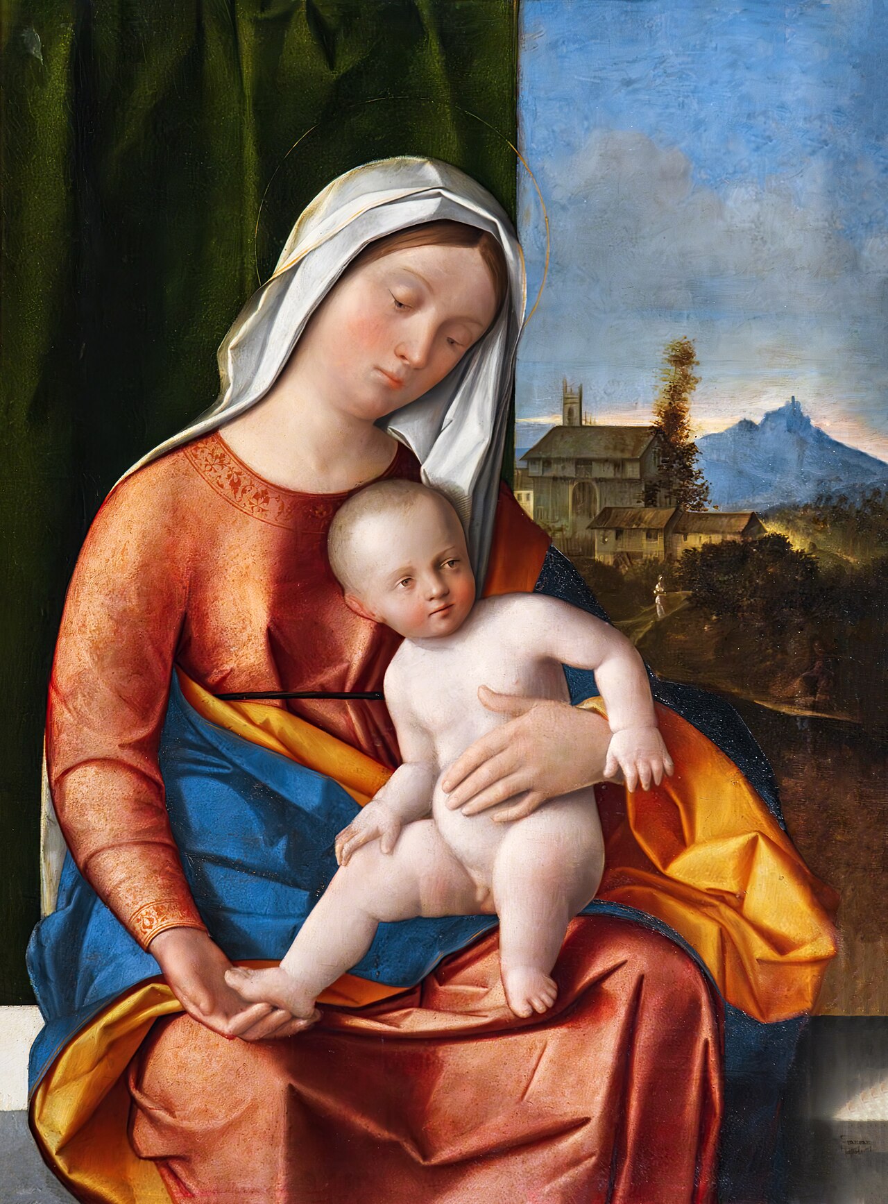 Madonna with Child by Francesco Bissolo