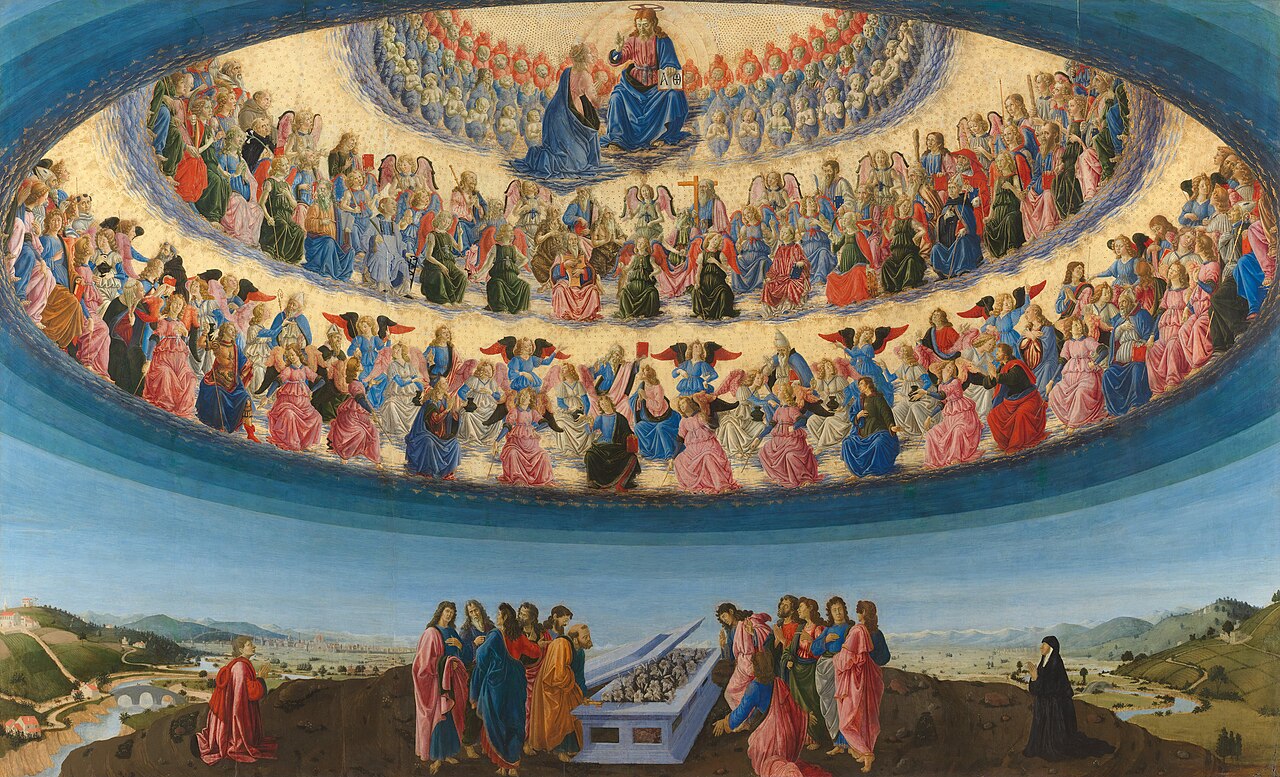 Assumption of the Virgin by Francesco Botticini