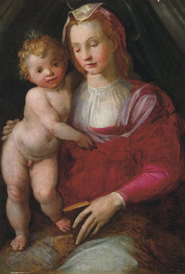 Virgin and Child by Francesco Brina