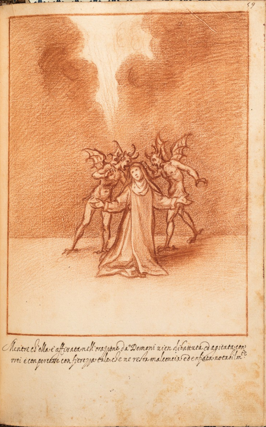 Life of St Maria Magdalena de' Pazzi by Francesco Curradi