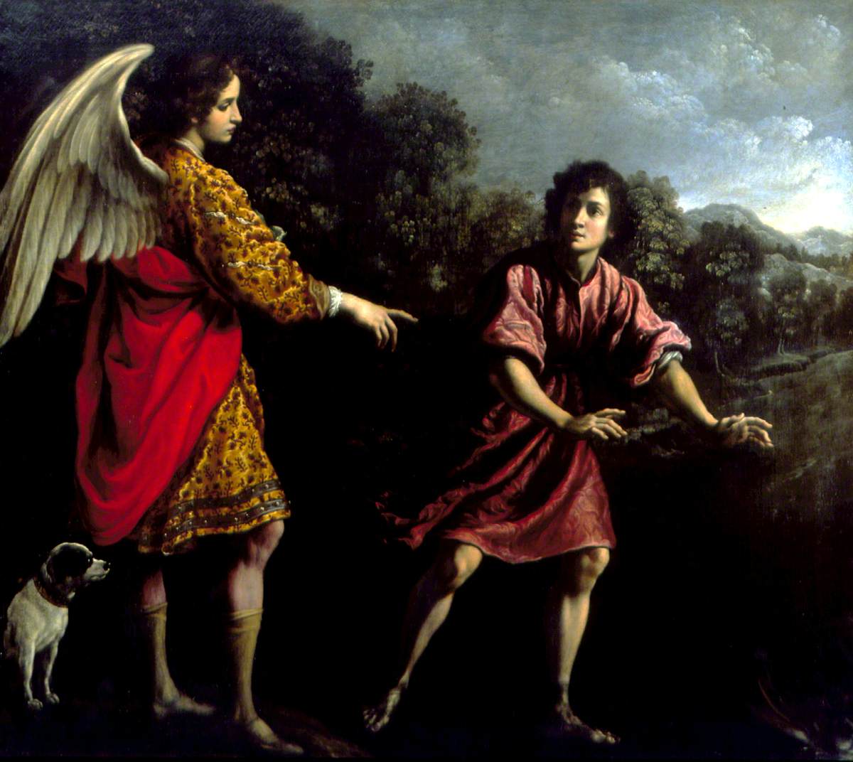 Tobias and the Angel by Francesco Curradi