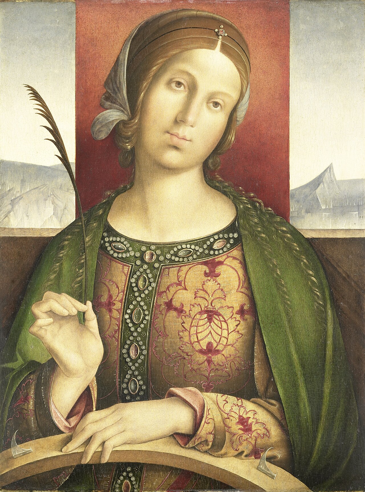 Saint Catherine of Alexandria by Francesco da Cotignola