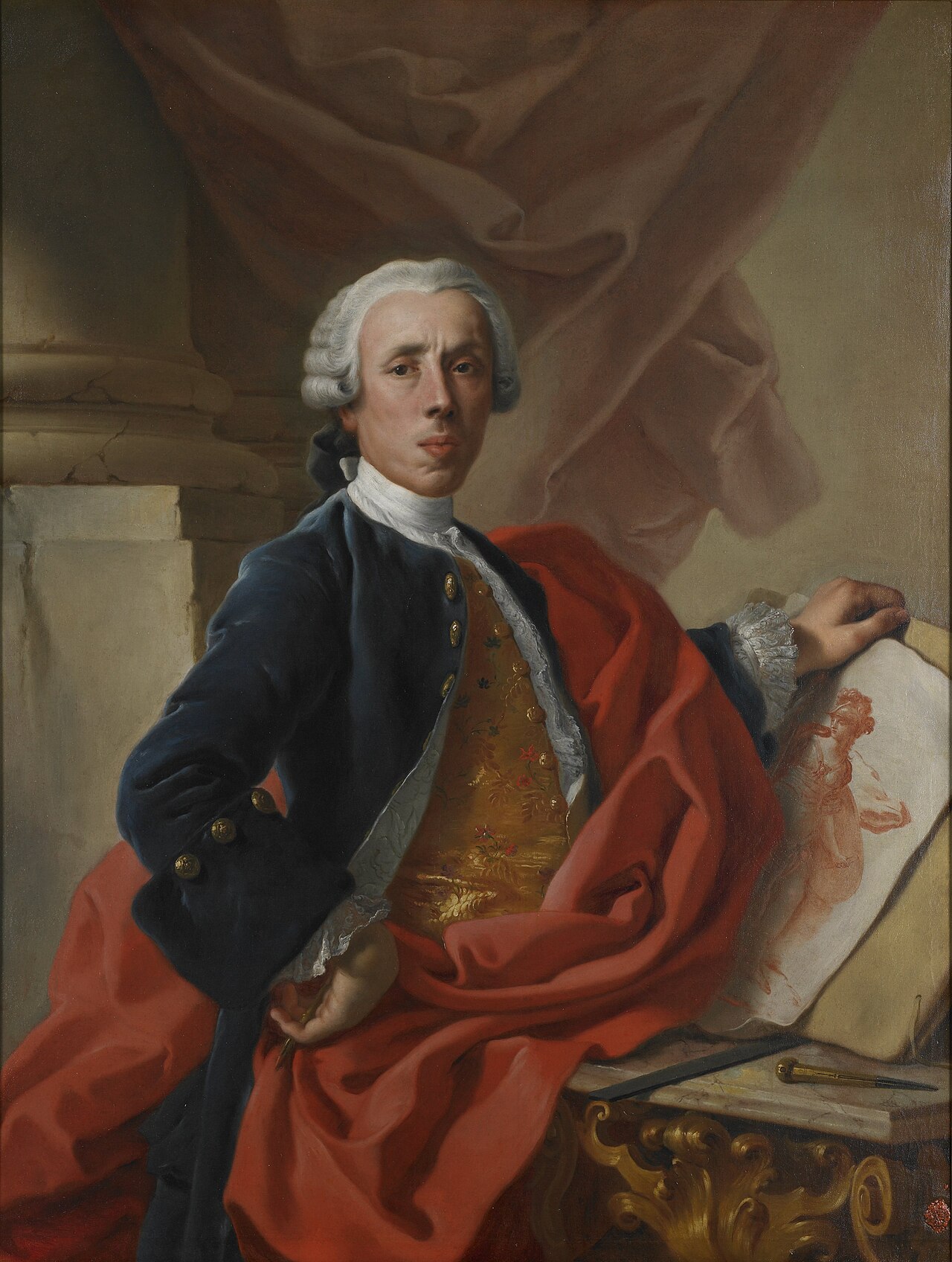 Portrait of Francesco de Mura