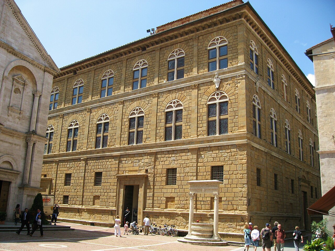 Palazzo Piccolomini by Francesco di Giorgio