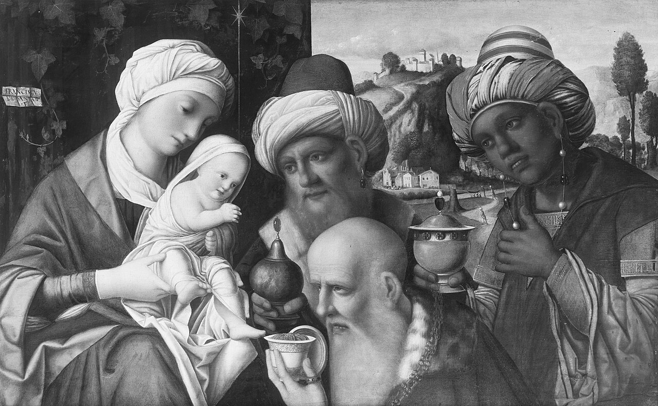Adoration of the Kings by Francesco di Simone da Santacroce