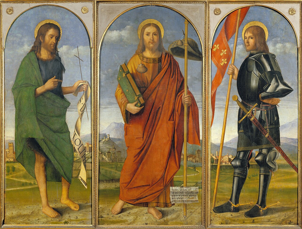 Trittico di Lepreno by Francesco di Simone da Santacroce