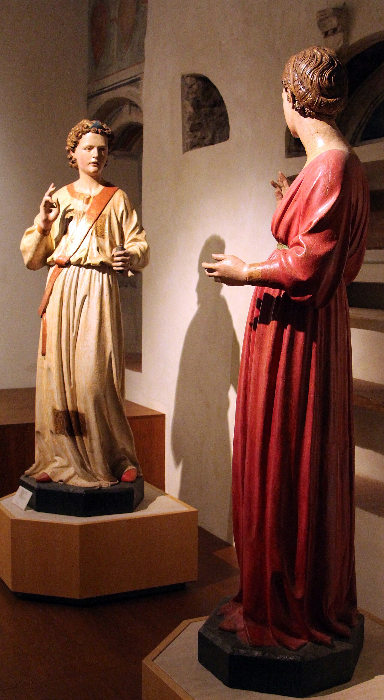 group of annunciation by Francesco di Valdambrino