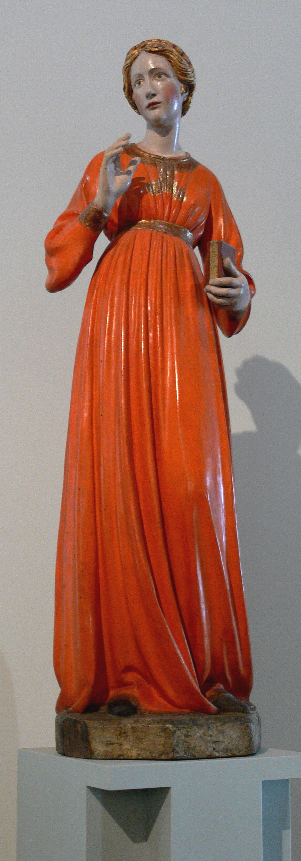 Virgin annunciate by Francesco di Valdambrino