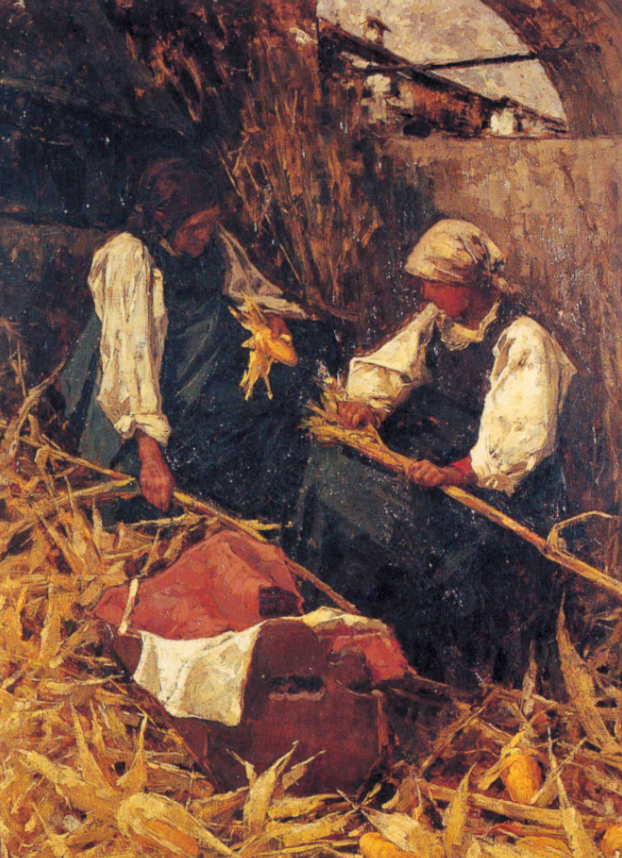 The Corn Harvesters by Francesco Filippini