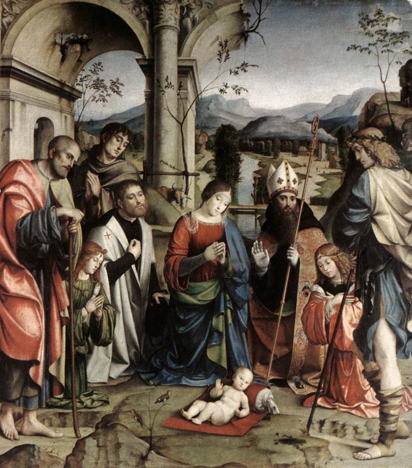 Altar Bentivoglio by Francesco Francia