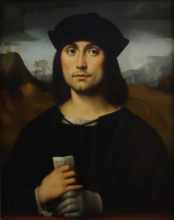 Portrait of Evangelista Scappi by Francesco Francia
