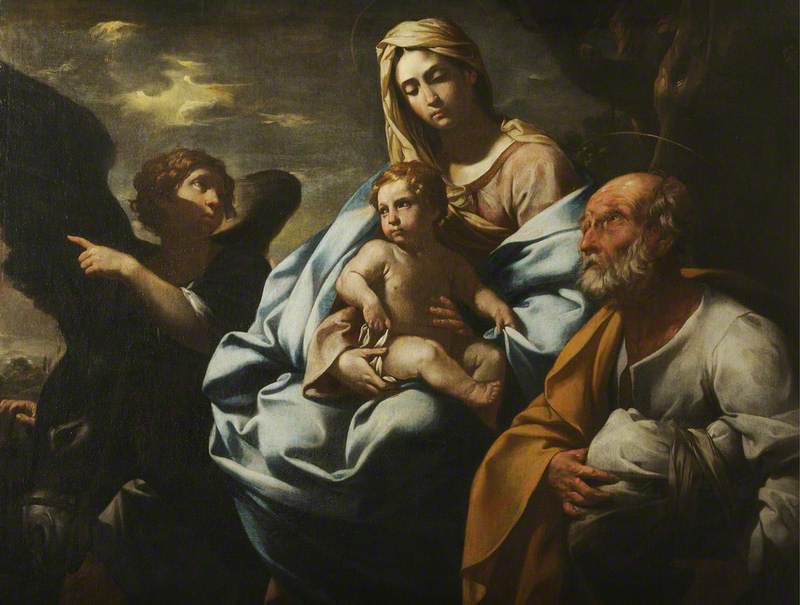 The Flight into Egypt by Francesco Gessi