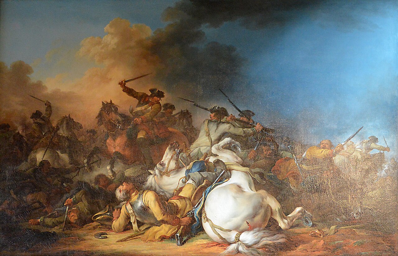 A Battle by Francesco Giuseppe Casanova