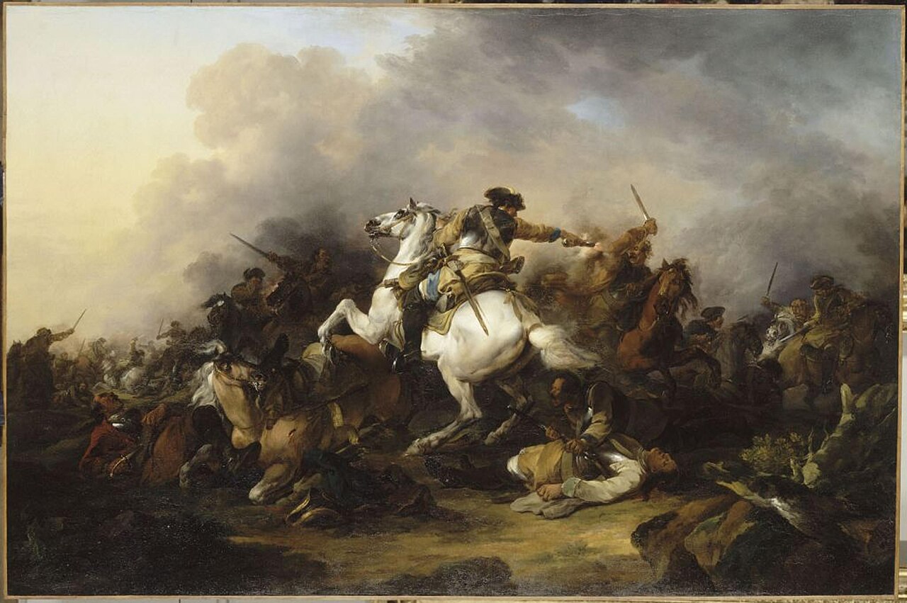 Cavalry Engagement by Francesco Giuseppe Casanova
