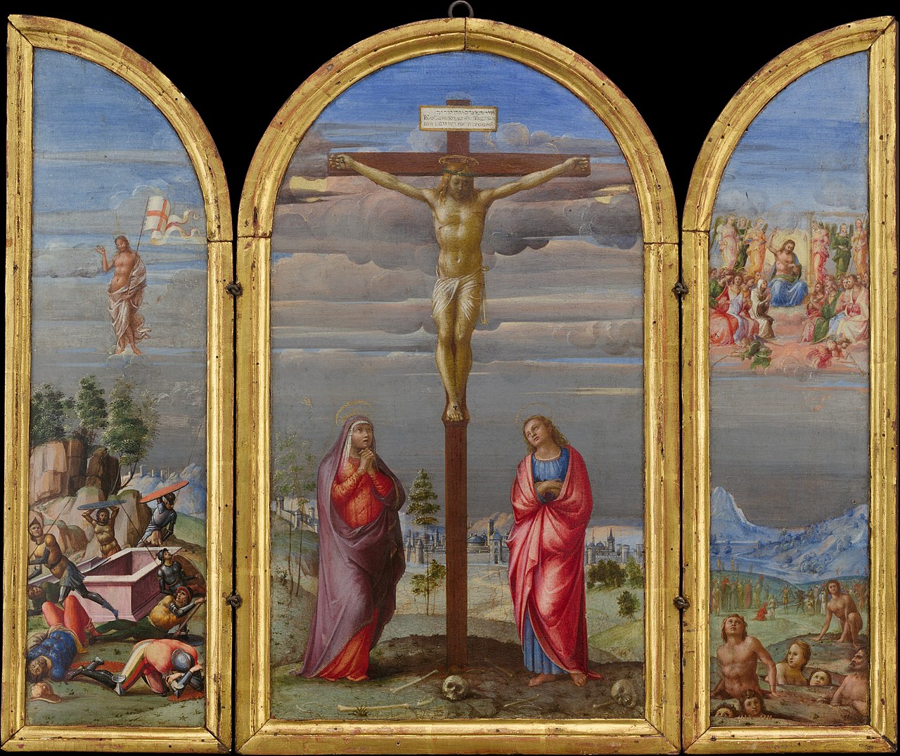 The Crucifixion by Francesco Granacci