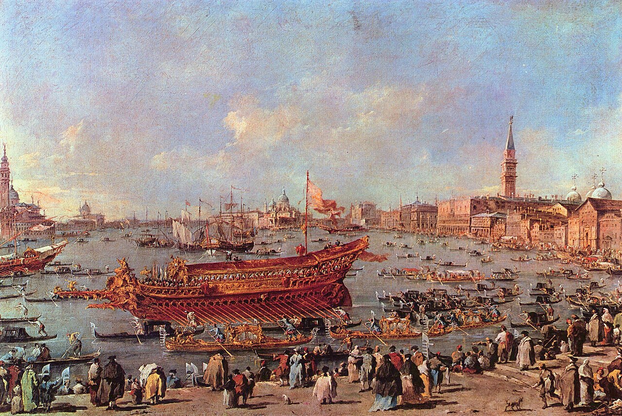bucentaur by Francesco Guardi