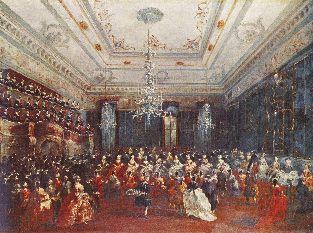Venetian Gala Concert by Francesco Guardi