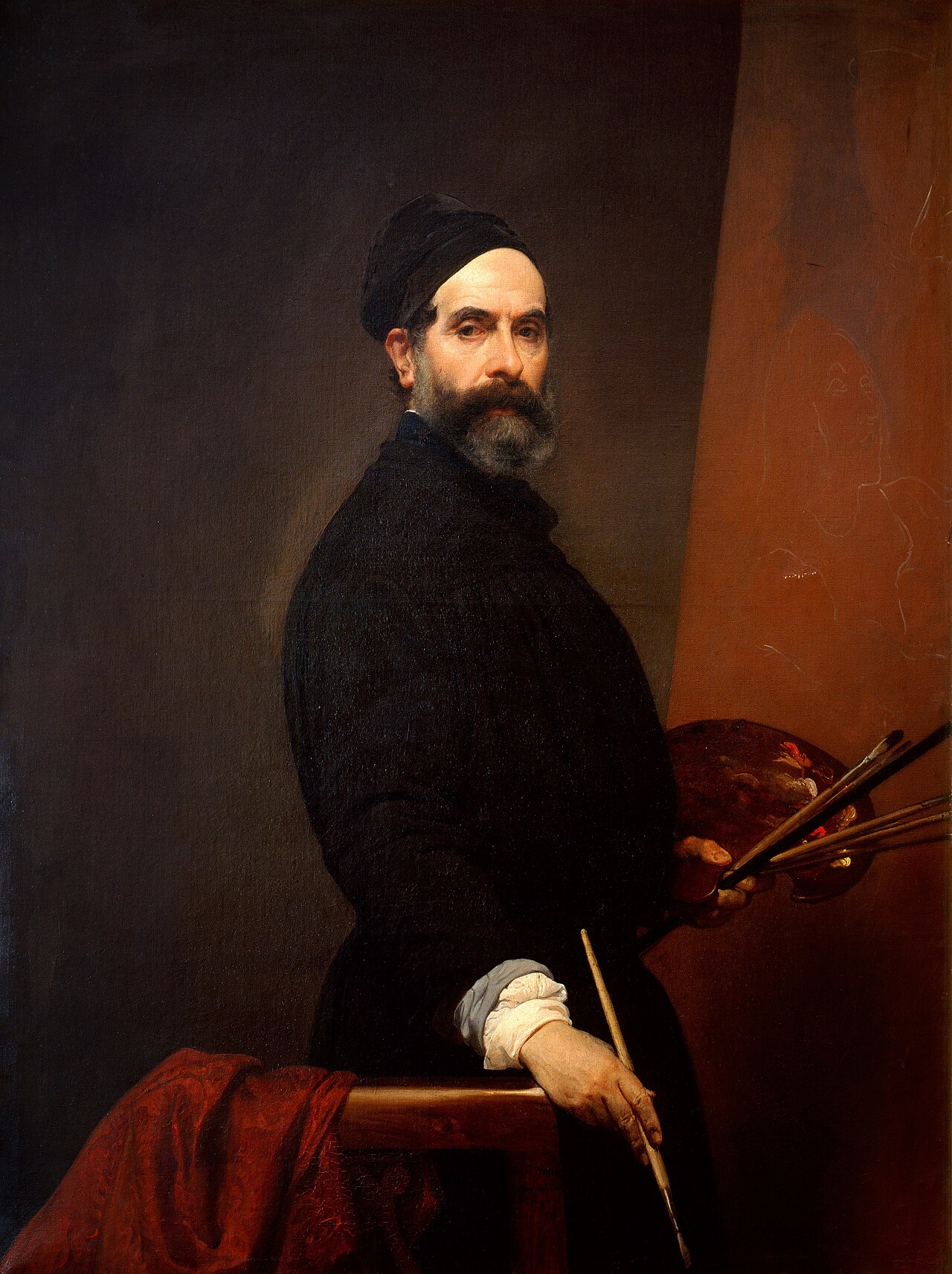 Portrait of Francesco Hayez