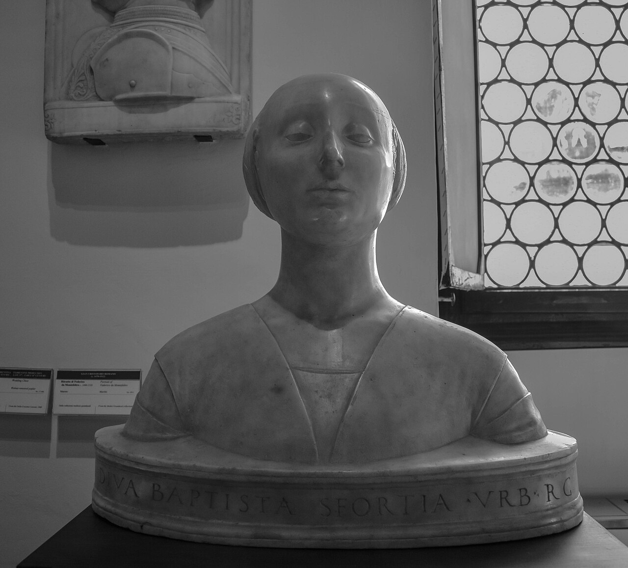 Portrait of Battista Sforza by Francesco Laurana