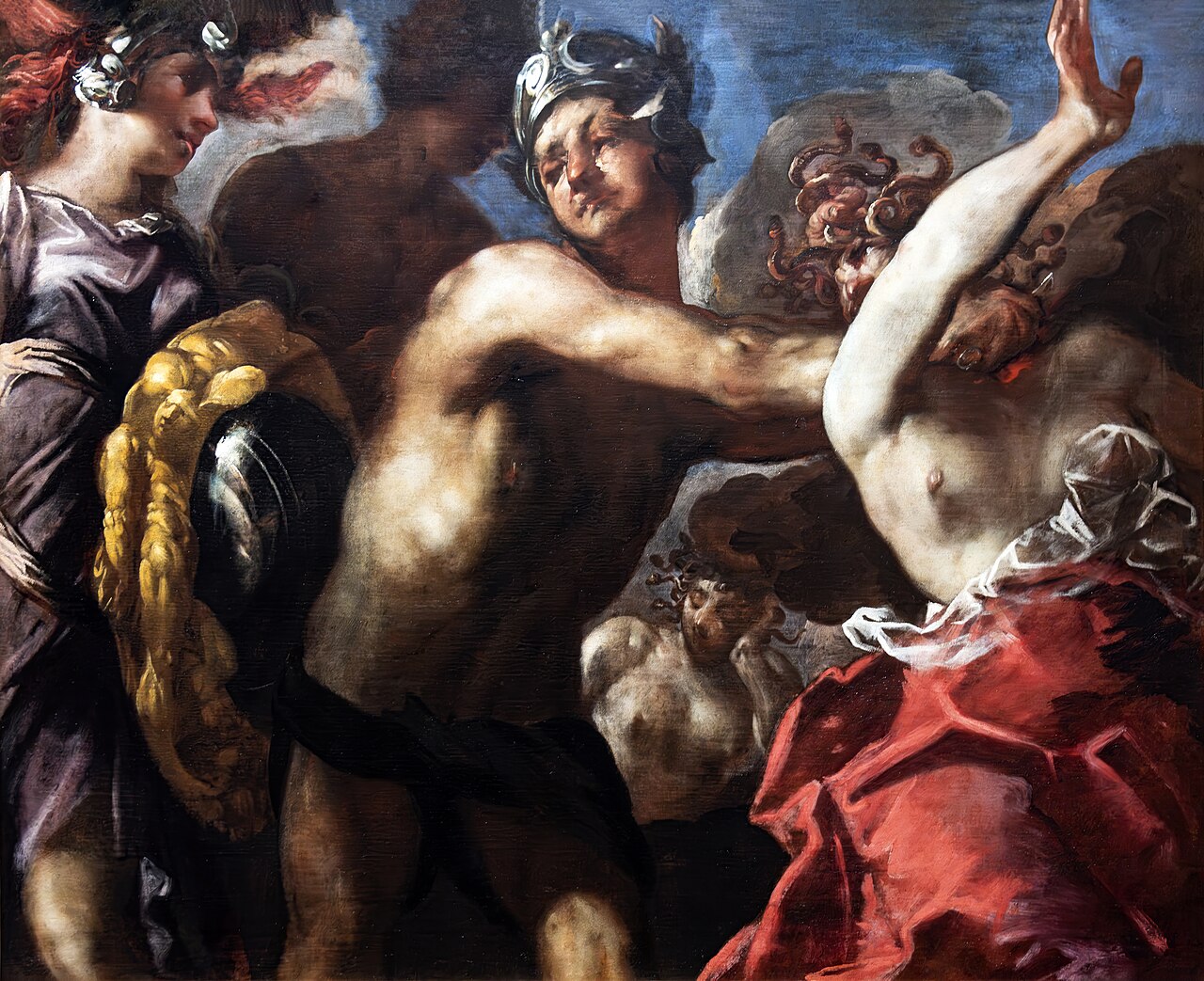 Perseus and Medusa by Francesco Maffei