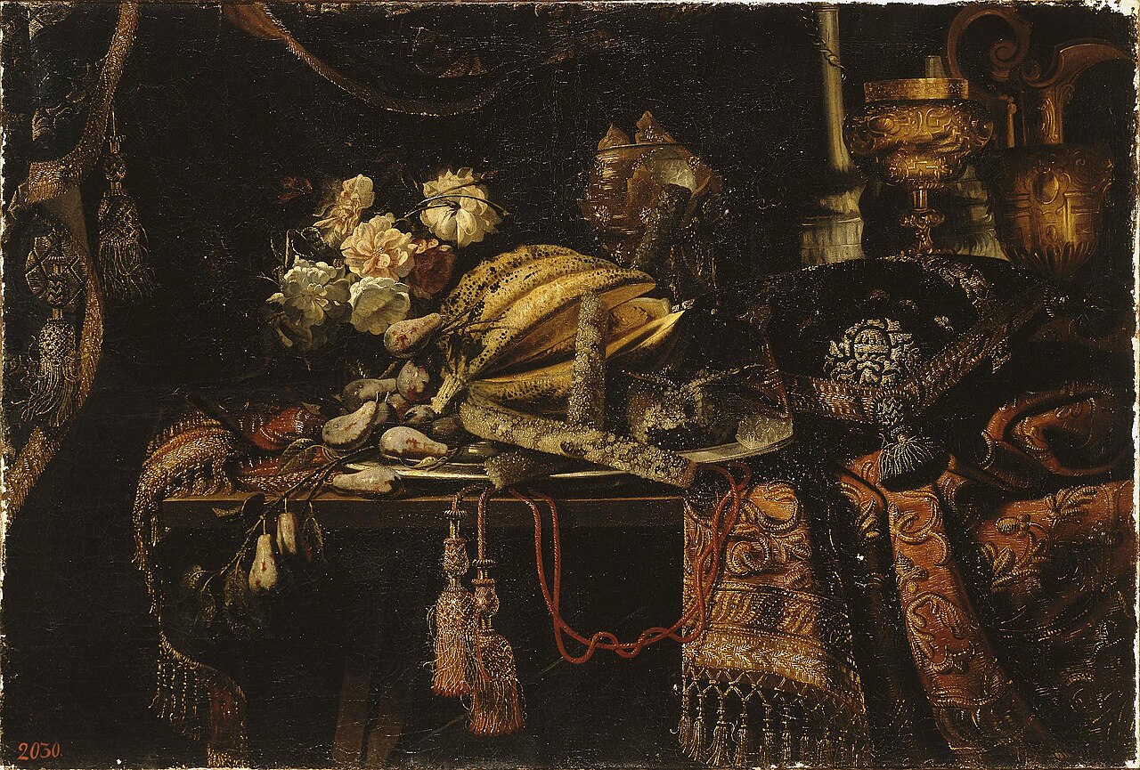 Still Life with a Melon by Francesco Maltese