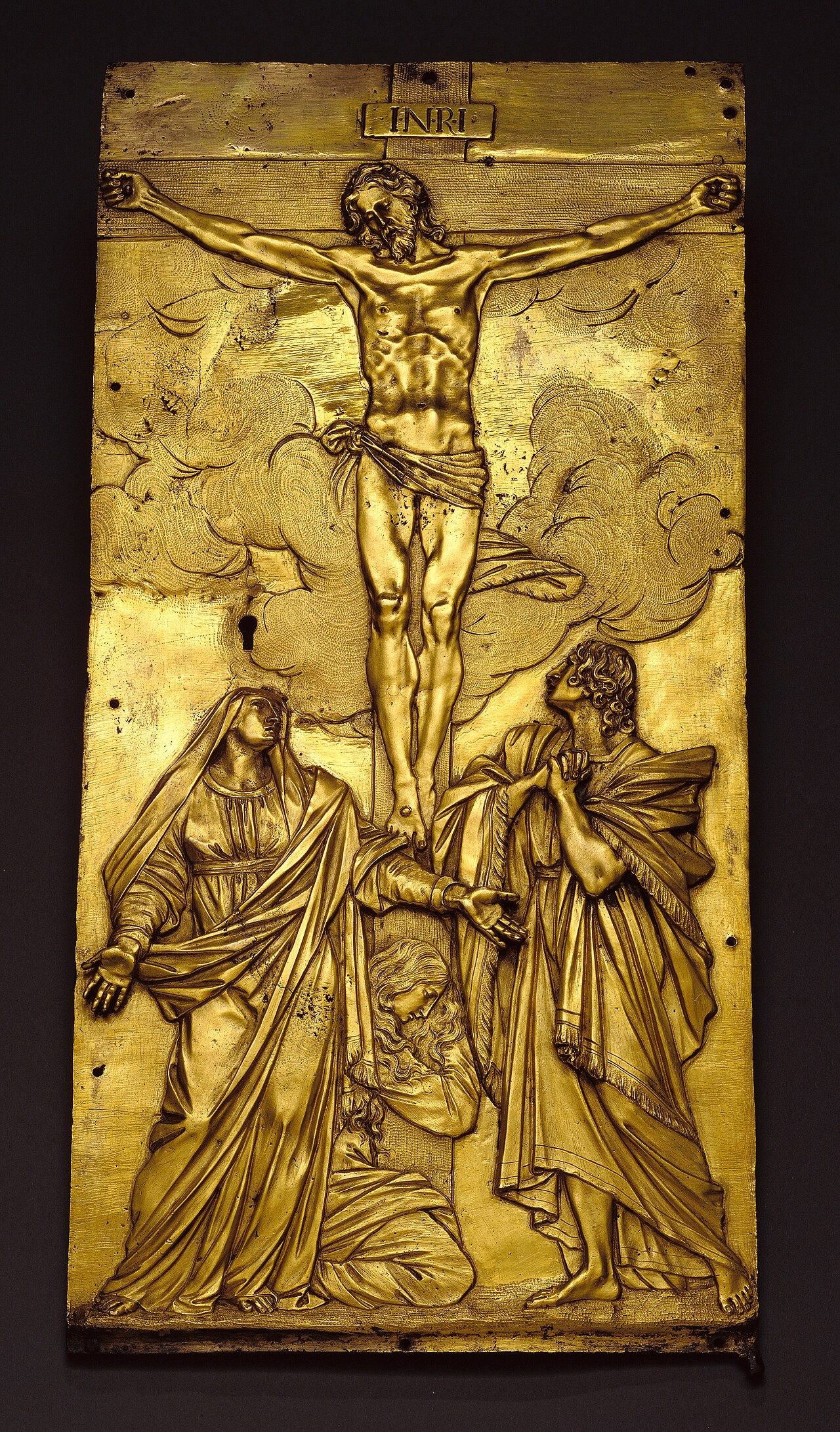 Tabernacle Door with the Crucifixion by Francesco Mochi