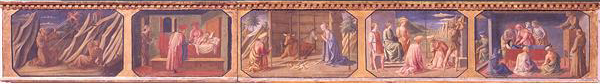 Stigmata of St. Francis by Francesco Pesellino