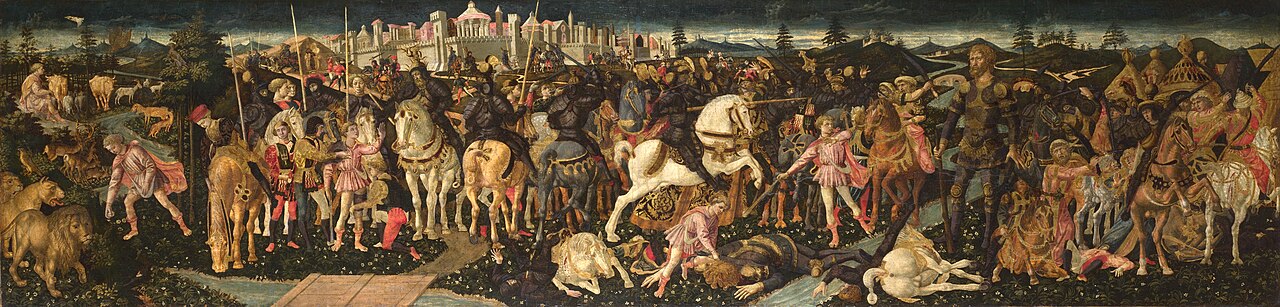 The Story of David and Goliath by Francesco Pesellino