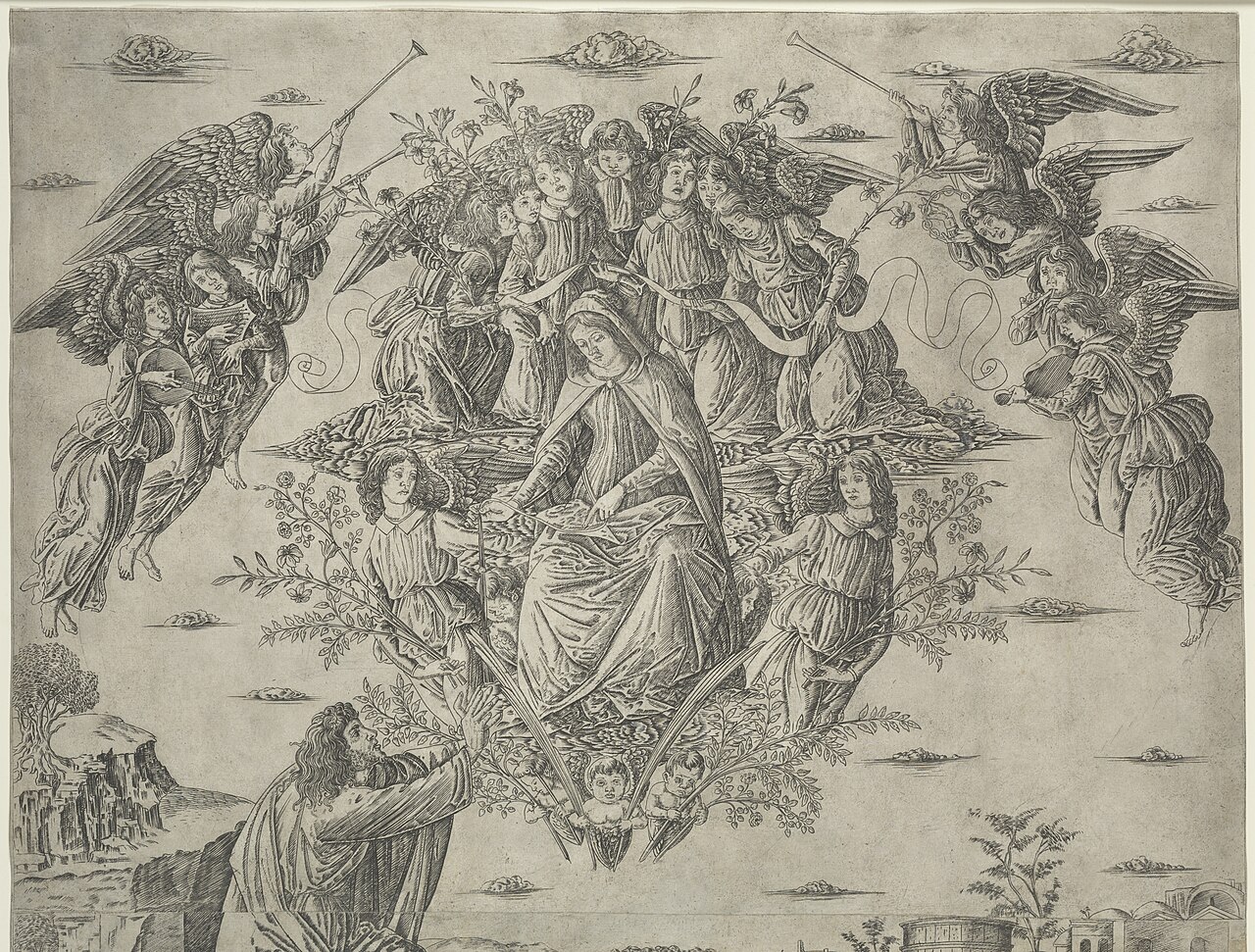 The Assumption of the Virgin by Francesco Rosselli