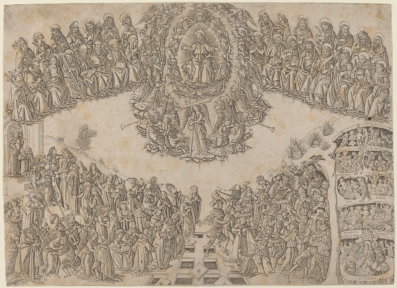 The Last Judgment by Francesco Rosselli