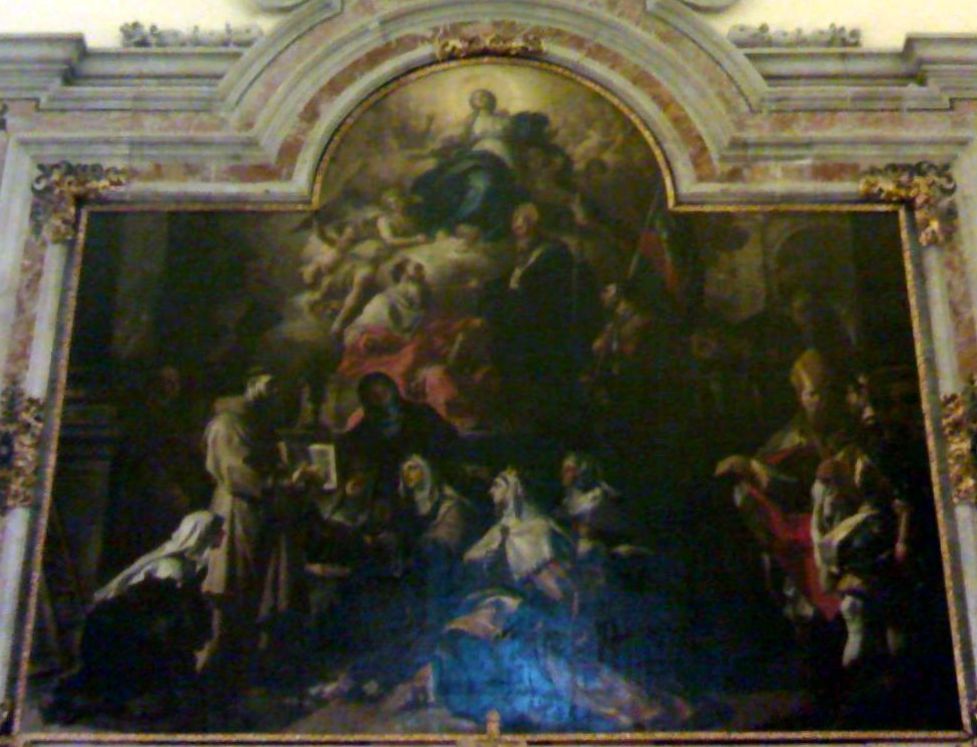 Assumption of the Virgin by Francesco Solimena