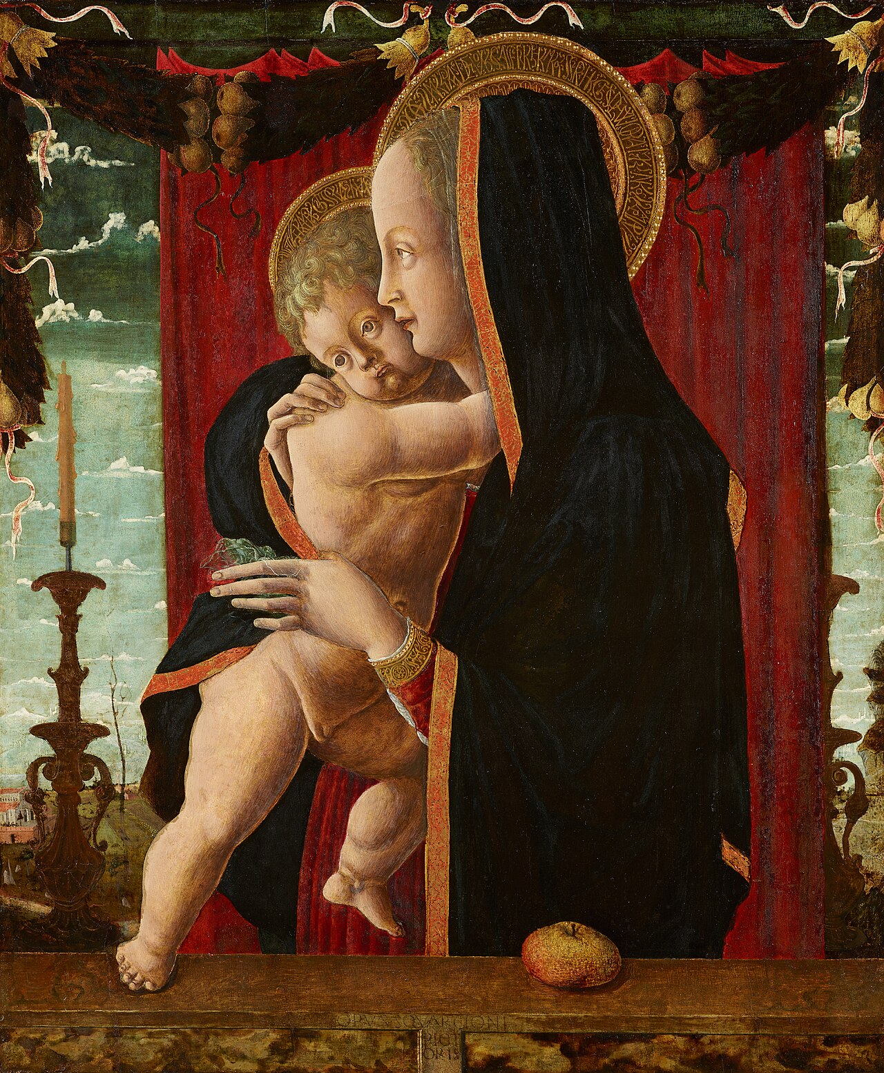 Virgin and Child by Francesco Squarcione