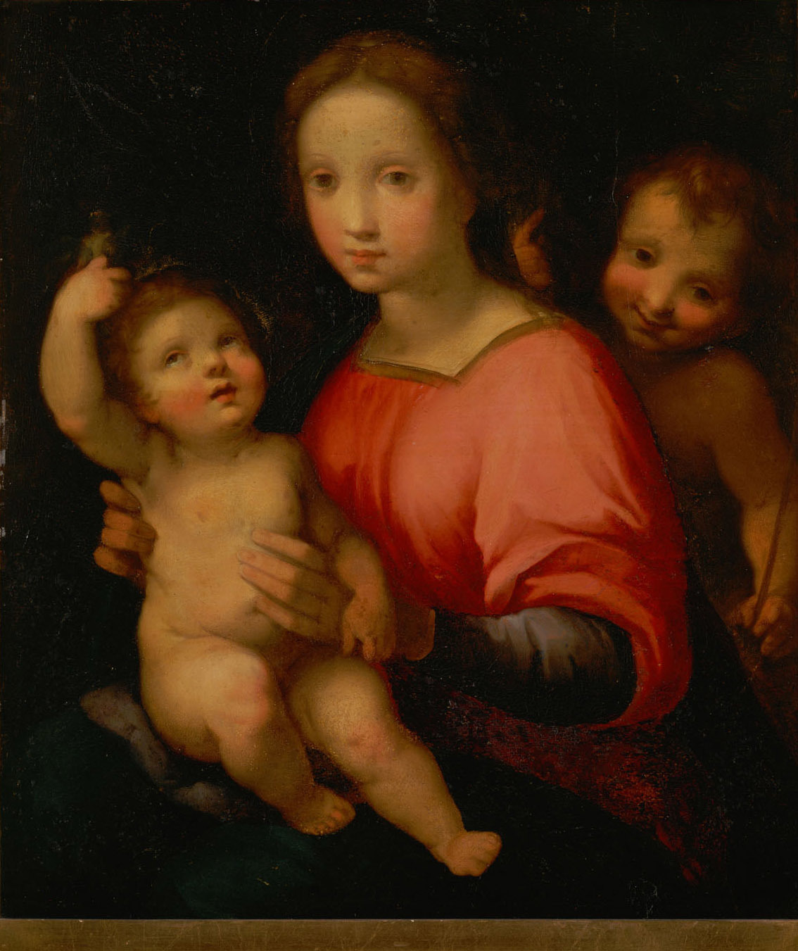 Madonna and Child with Saint John by Francesco Vanni