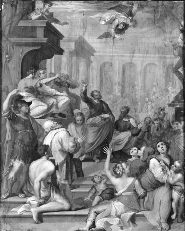 The Fall of Simon Magus by Francesco Vanni