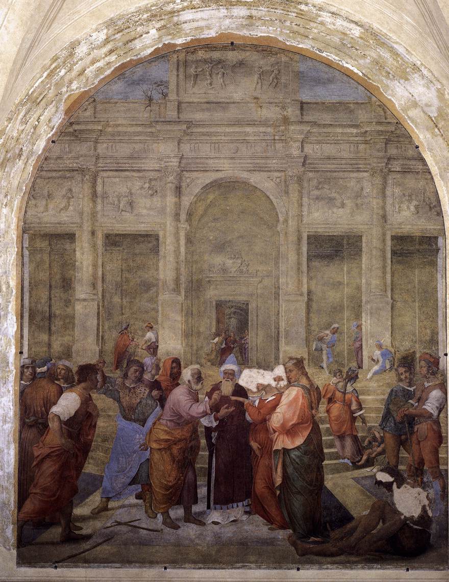 Marriage of the Virgin by Franciabigio