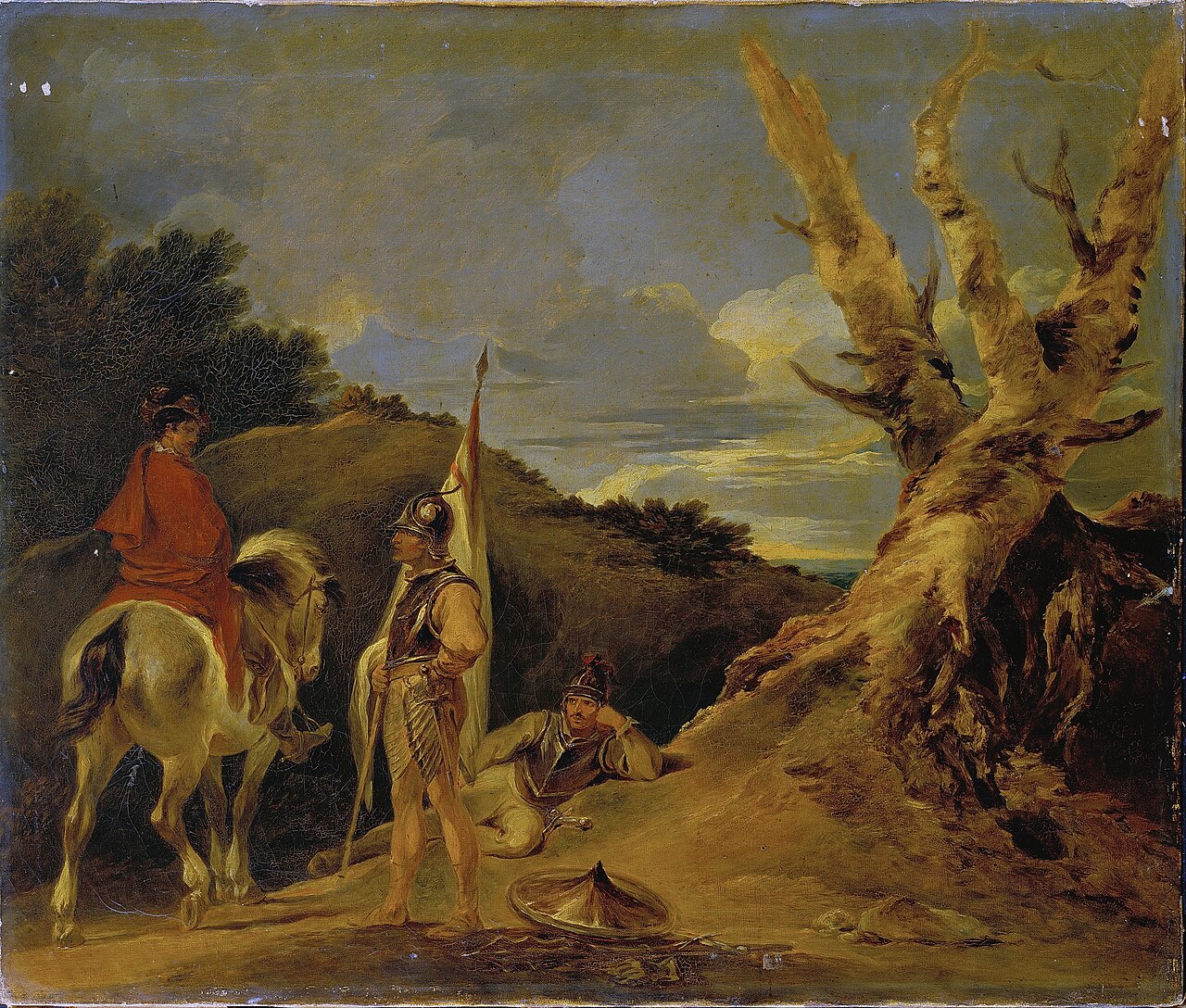 Landscape with Soldier by Francis Bourgeois