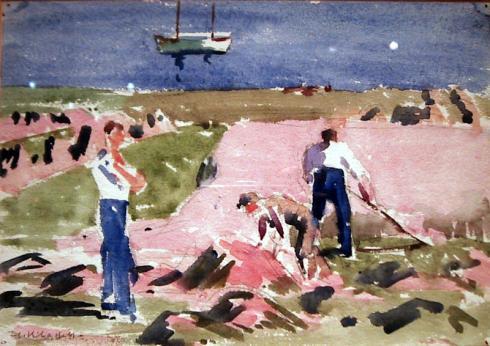 At work by Francis Cadell
