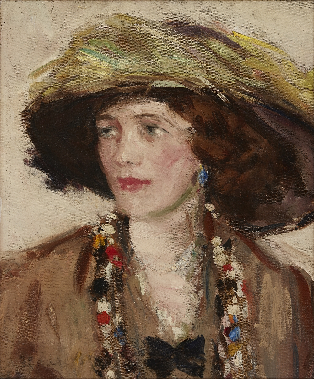 Porträt der Nan Ivory by Francis Cadell