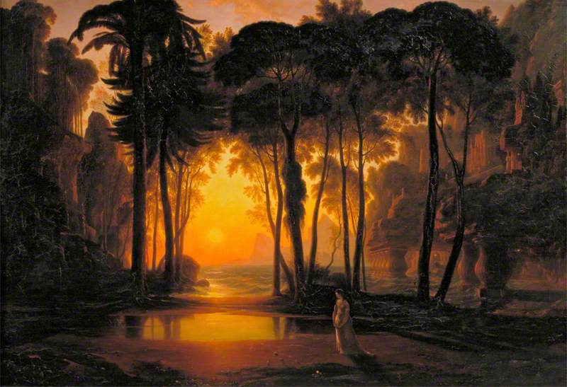 The Enchanted Castle by Francis Danby