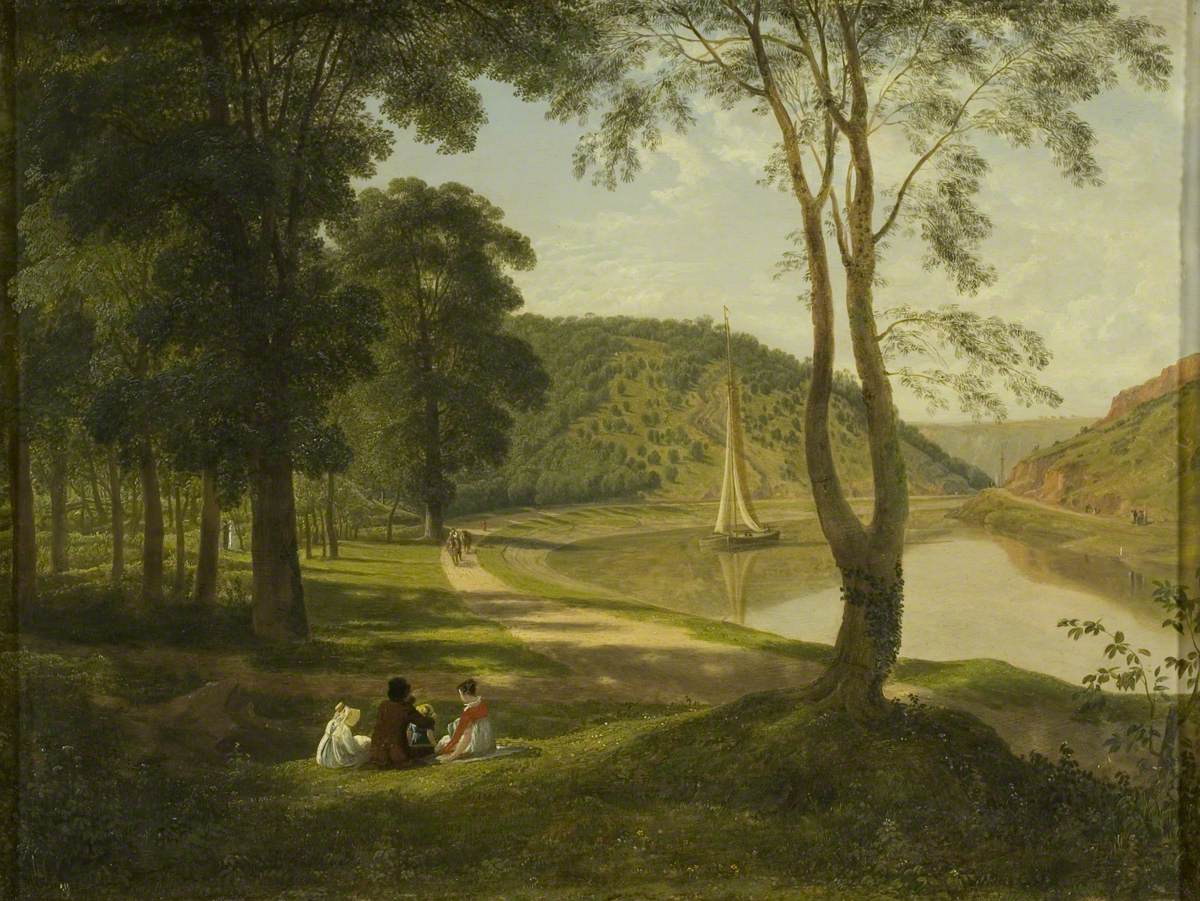 View of the Avon Gorge by Francis Danby