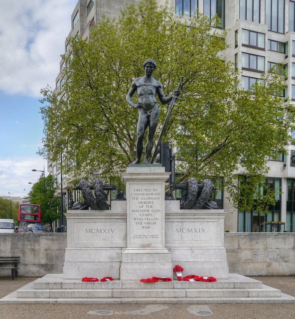 Machine Gun Corps Memorial by Francis Derwent Wood