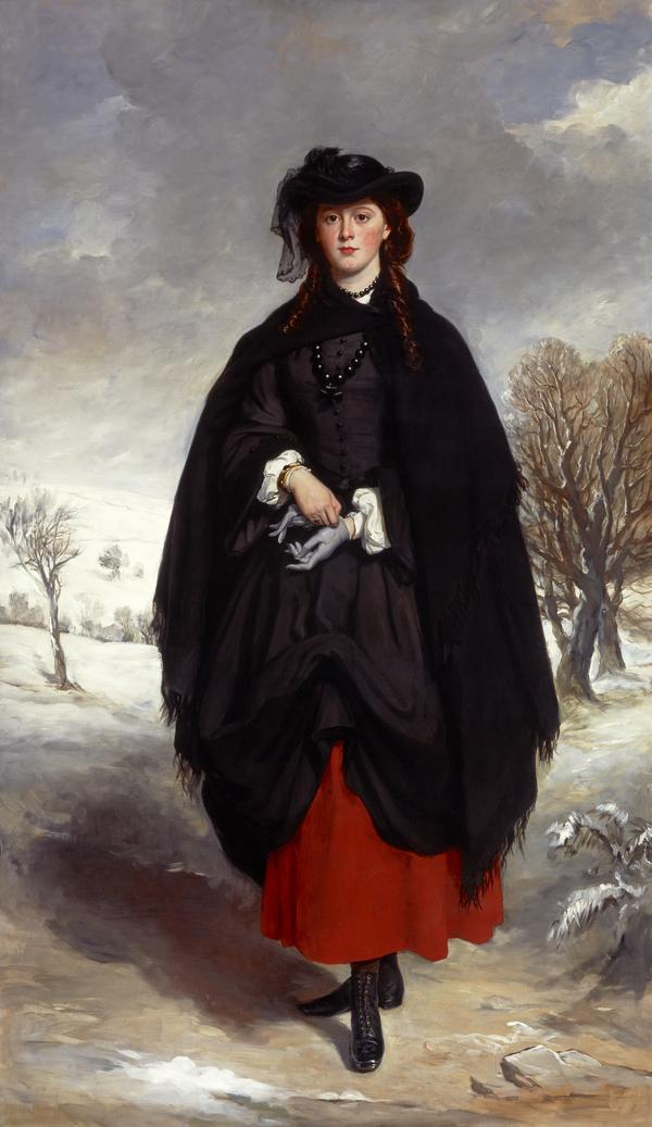 Anne Emily Sophia Grant (known as 'Daisy' Grant), Mrs William Markham (1836 - 1880) by Francis Grant